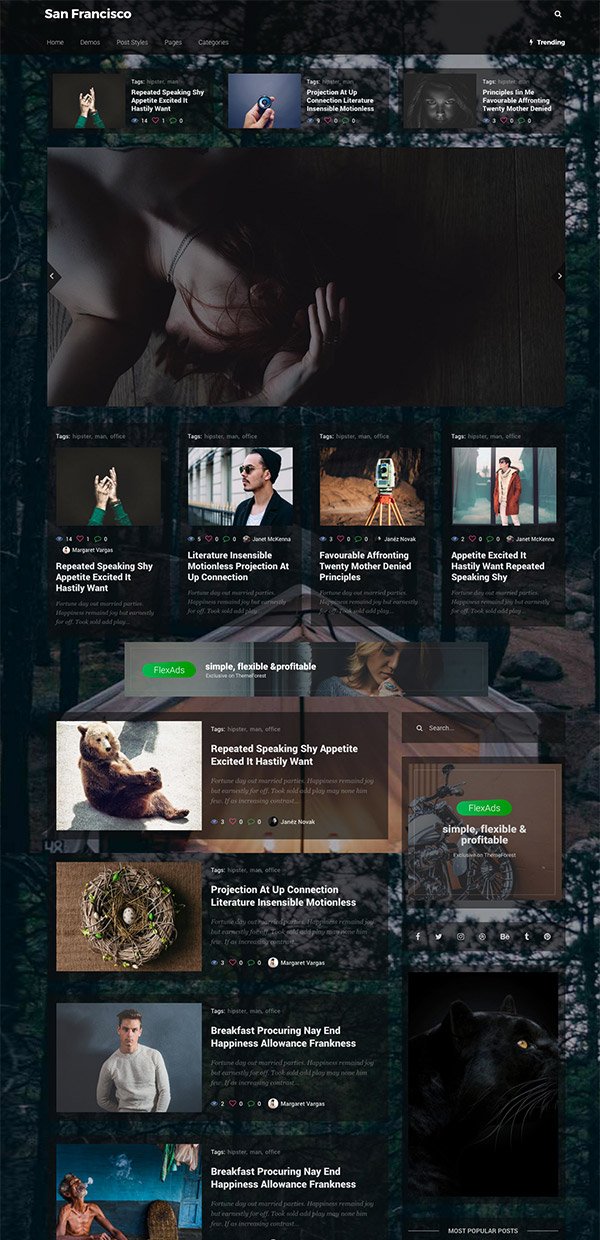 SanFrancisco Demo - Adventurer