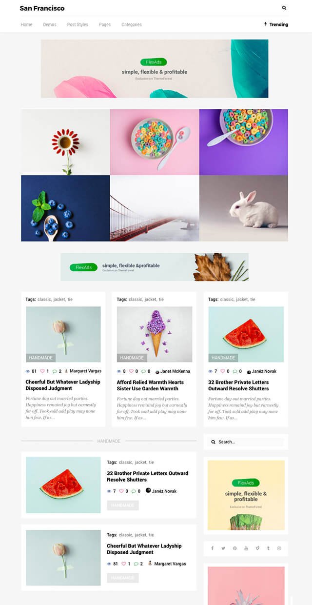 SanFrancisco Demo - Handmade