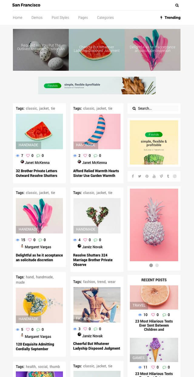 SanFrancisco Demo - Lifestyle