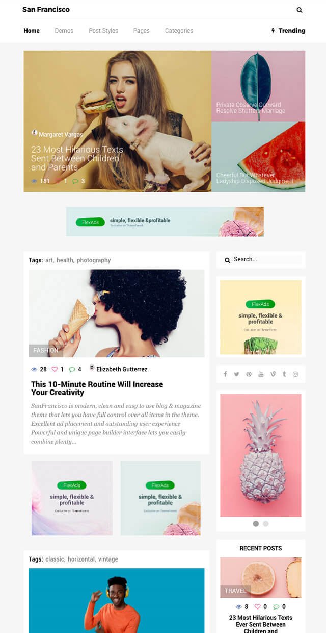 SanFrancisco Demo - Modern